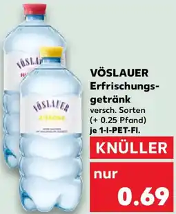 Kaufland VÖSLAUER Erfrischungsgetränk Angebot