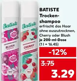 Kaufland BATISTE Trockenshampoo Angebot