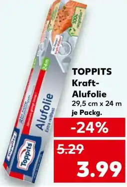 Kaufland TOPPITS Kraft Alufolie Angebot