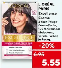 Kaufland L'ORÉAL PARIS Excellence Creme Angebot