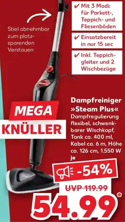 Kaufland Vileda Dampfreiniger Steam Plus Angebot