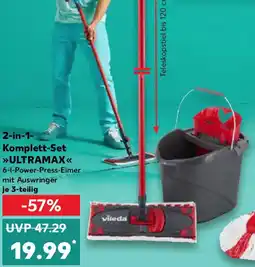 Kaufland Vileda 2in1 Komplett-Set ULTRAMAX Angebot