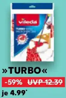 Kaufland Vileda Ersatz Wischbezug TURBO Angebot