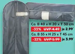 Kaufland DOMO PAK LIVING Kleiderhülle Angebot