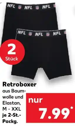 Kaufland NFL Retroboxer Angebot