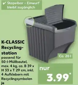 Kaufland K-CLASSIC Recyclingstation Angebot