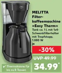 Kaufland MELITTA Filterkaffeemaschine Easy Therm Angebot