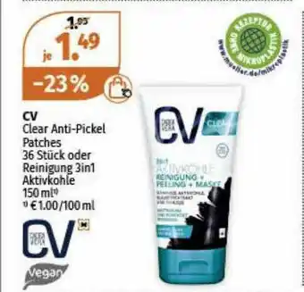 Müller Cv Clear Anti-pickel Patches Angebot