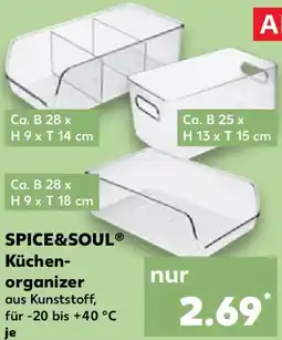 Kaufland SPICE&SOUL Küchenorganizer Angebot