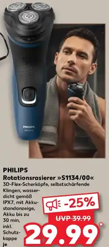 Kaufland PHILIPS Rotationsrasierer S1134/00 Angebot