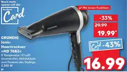 Kaufland GRUNDIG lonic Haartrockner HD 7082 Angebot