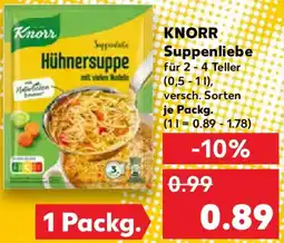 Kaufland KNORR Suppenliebe Angebot