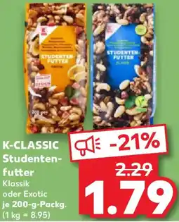 Kaufland K-CLASSIC Studentenfutter Angebot