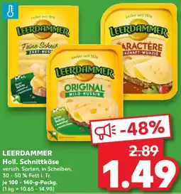 Kaufland LEERDAMMER Holl. Schnittkäse Angebot