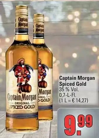 alldrink Captain Morgan Spiced Gold Angebot