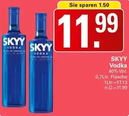 WEZ SKYY Vodka Angebot