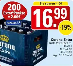 WEZ Corona Extra Angebot