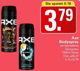 WEZ Axe Bodyspray Angebot