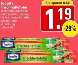 WEZ Toppits Frischhaltefolie Angebot