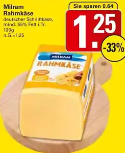 WEZ Milram Rahmkäse Angebot