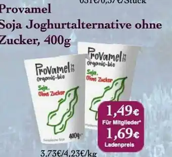 LPG Biomarkt Provamal Soja Joghurtalternative Ohne Zucker Angebot