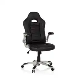 Netto Marken-Discount hjh OFFICE Gamingstuhl GAME SPORT Kunstleder mit Armlehnen Angebot