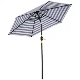 Netto Marken-Discount Outsunny Sonnenschirm Metall, Polyester Angebot