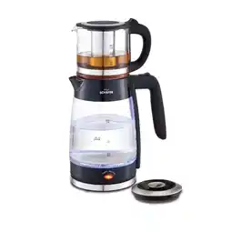 Netto Marken-Discount Glas-Teekocher 1,8/0,8 Liter 2200W Angebot