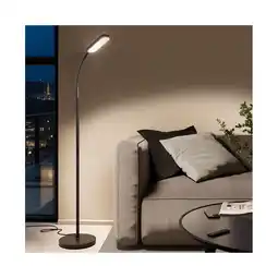 Netto Marken-Discount tectake Stehlampe, 5 Lichtmodi, LED, 12 W, flexibler Schwanenhals, 22 x 176 cm Angebot