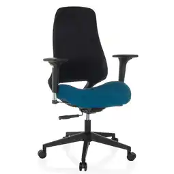 Netto Marken-Discount hjh OFFICE Profi Bürostuhl HENFIELD B Stoff mit Armlehnen (höhenverstellbar) Angebot