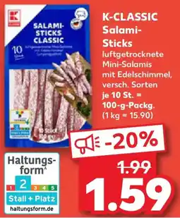 Kaufland K-CLASSIC Salami Sticks Angebot