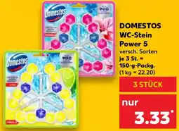 Kaufland DOMESTOS WC-Stein Power 5 Angebot