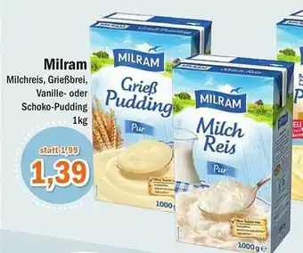 Aktiv Irma Milram Milchreis, Grießbrei, Vanille- Oder Schoko-pudding Angebot