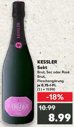 Kaufland KESSLER Sekt Angebot