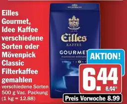 AEZ Eilles Gourmet, Idee Kaffee oder Mövenpick Classic Filterkaffee gemahlen Angebot