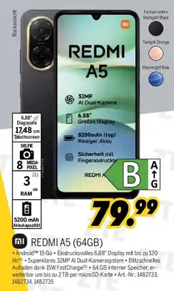 MEDIMAX Xiaomi REDMI A5 (64GB) Angebot