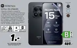 MEDIMAX Xiaomi REDMI Note 15 Pro+ 5G (256GB) Angebot