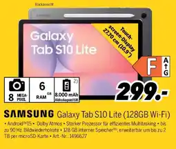 MEDIMAX SAMSUNG Galaxy Tab S10 Lite (128GB Wi-Fi) Angebot