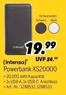 MEDIMAX (Intenso) Powerbank XS20000 Angebot
