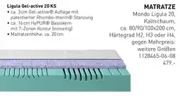 Möbel Martin Mondo Matratze Angebot