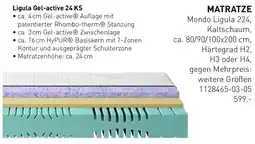 Möbel Martin Mondo Matratze Angebot