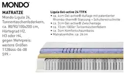 Möbel Martin Mondo Matratze Angebot
