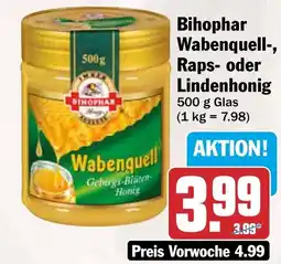 AEZ Bihophar Wabenquell-, Raps- oder Lindenhonig Angebot