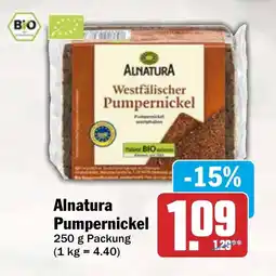 AEZ Alnatura Pumpernickel Angebot