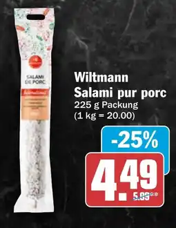 AEZ Wiltmann Salami pur porc Angebot