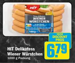 AEZ HIT Delikatess Wiener Würstchen Angebot
