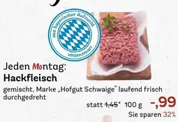 AEZ Jeden Montag Hackfleisch Angebot