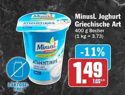AEZ MinusL Joghurt Griechische Art Angebot