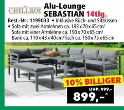 Norma Alu-Lounge SEBASTIAN 14tlg Angebot