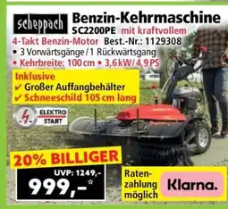 Norma Benzin-Kehrmaschine Angebot
